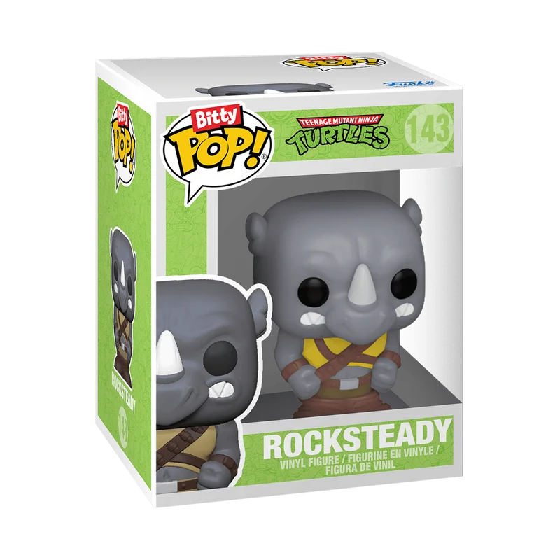 Rocksteady #143 Funko Pop from Teenage Mutant Ninja Turtles