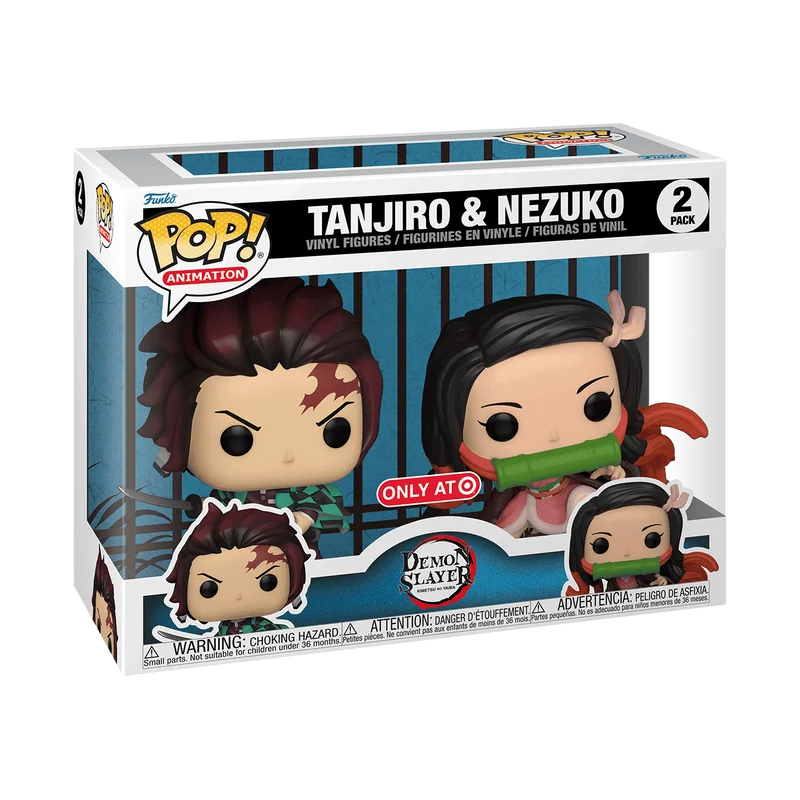 Tanjiro & Nezuko #2 PACK Funko Pop from Demon Slayer