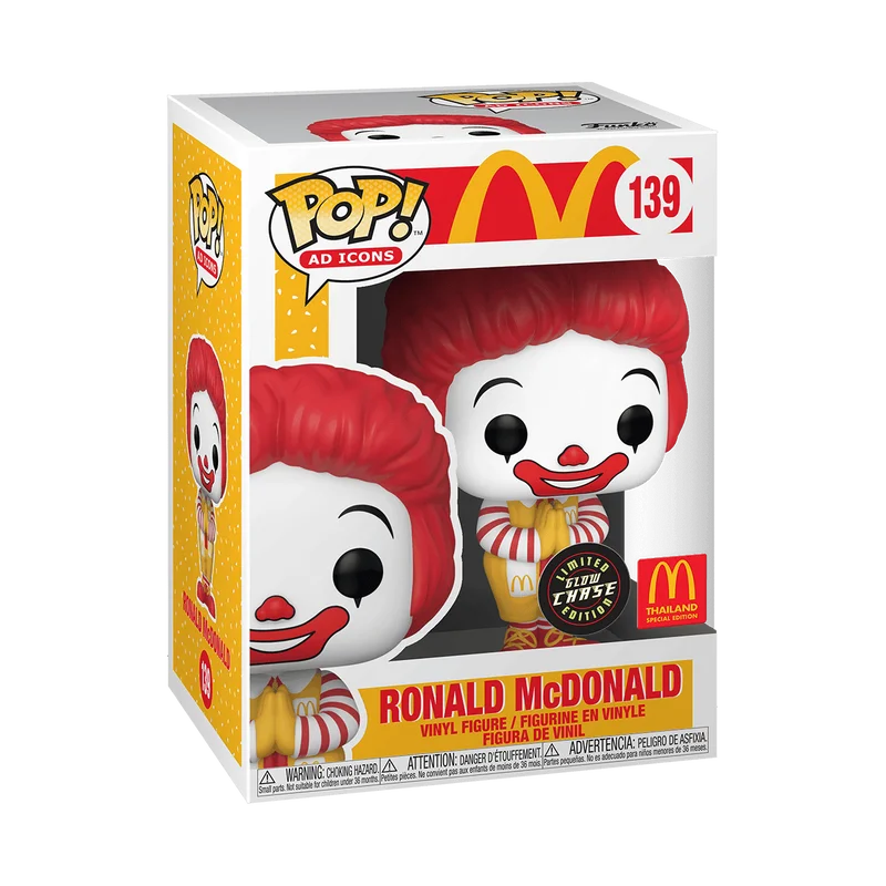 Ronald McDonald #139 Funko Pop from McDonald's