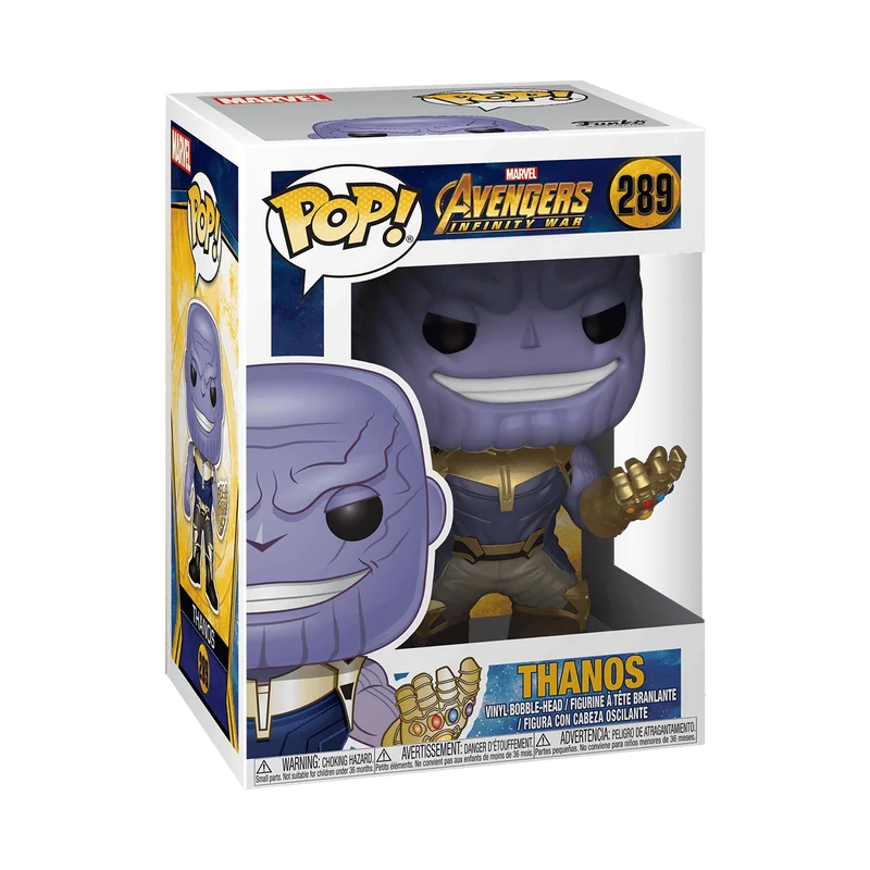 Thanos #289 Funko Pop from Avengers Infinity Wars