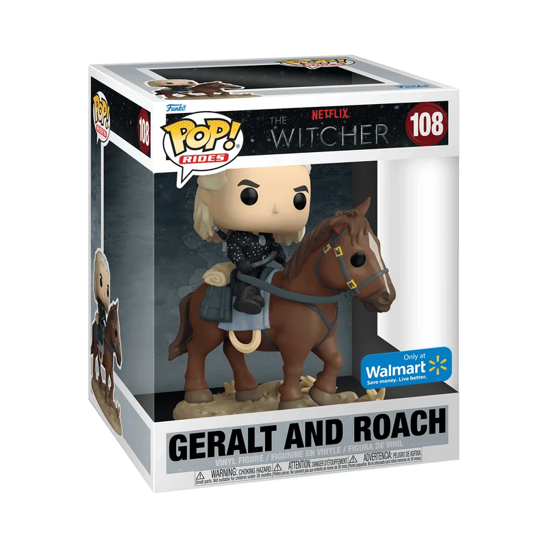 Geralt and Roach #108 Funko Pop from The Witcher