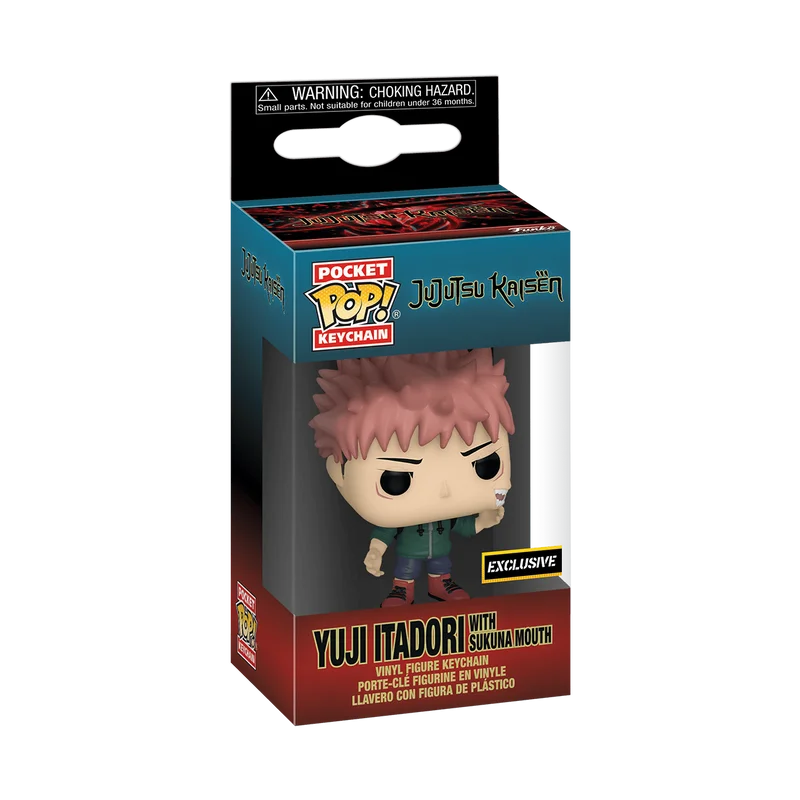 Yuji Itadori with Sukuna Mouth Funko Pop from Jujutsu Kaisen