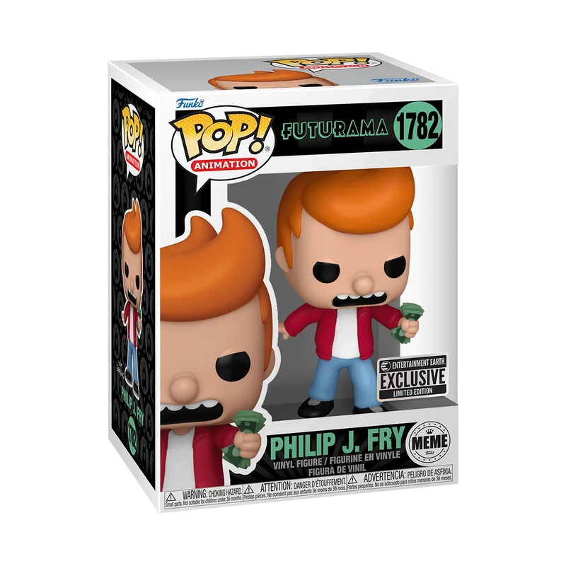 Philip J. Fry #1782 Funko Pop from Futurama