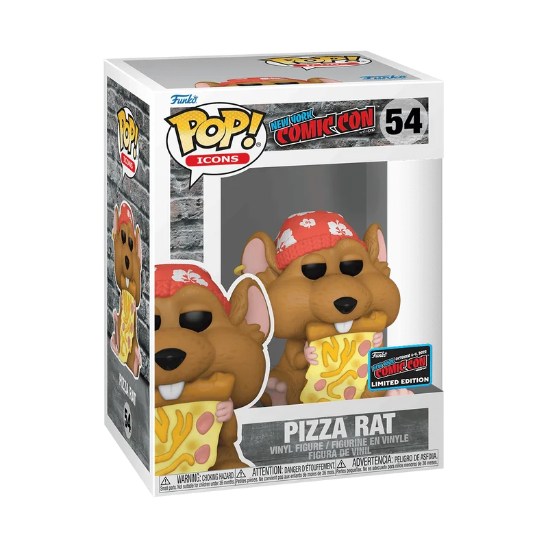 Pizza Rat #54 Funko Pop from New York Comic Con