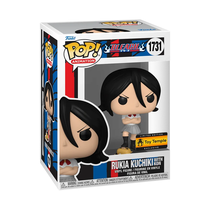 Rukia Kuchiki with Kon #1731 Funko Pop from Bleach