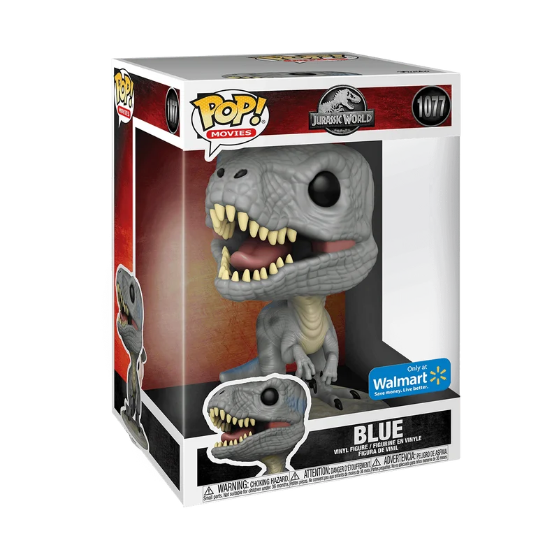 Blue #1077 Funko Pop from Jurassic Park