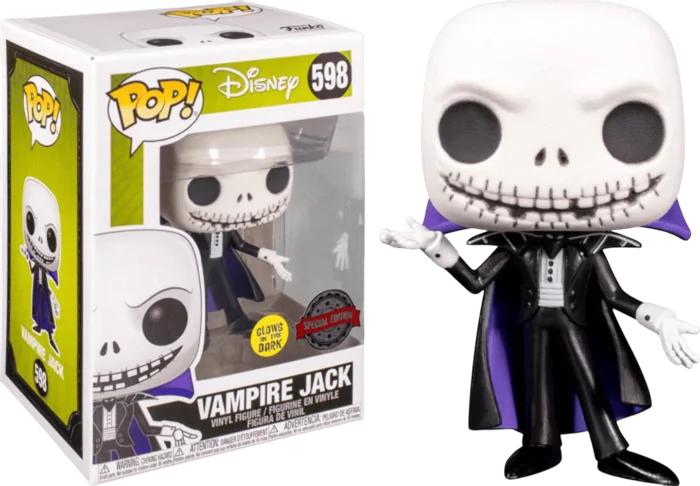 Vampire Jack #598 Funko Pop from Disney