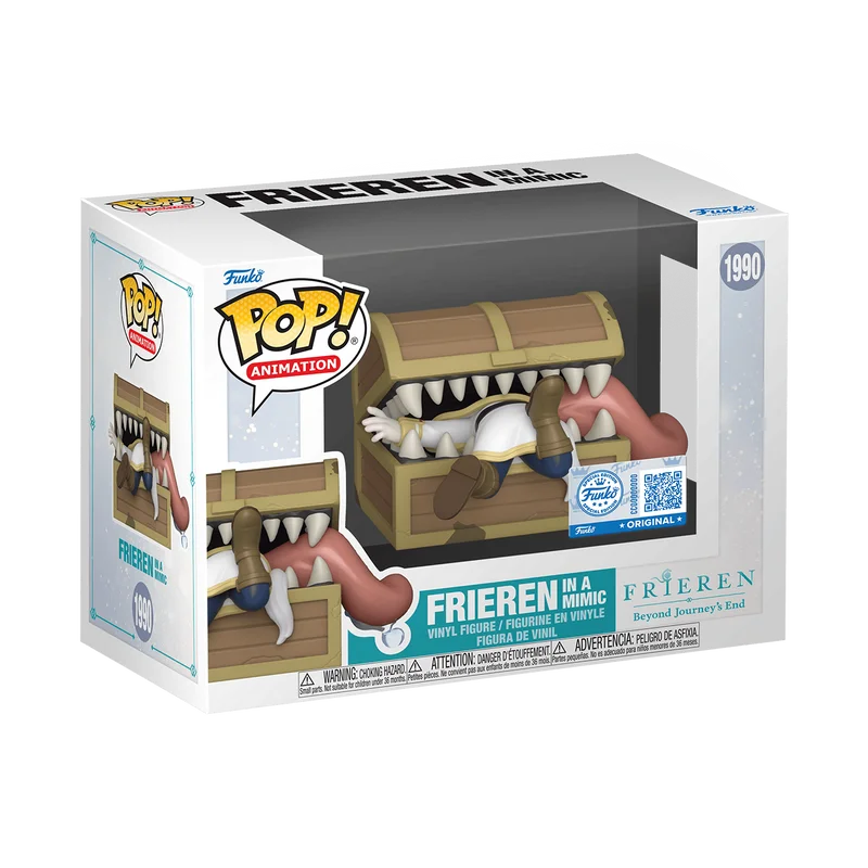 Frieren in a Mimic #1990 Funko Pop from Frieren: Beyond Journey's End
