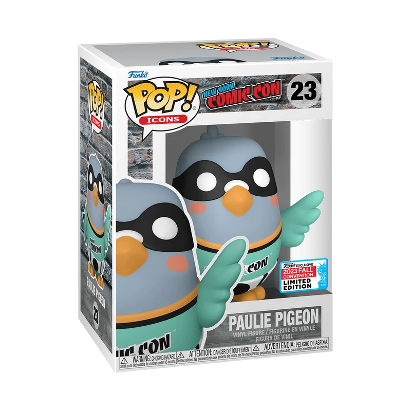 Paulie Pigeon #23 Funko Pop from New York Comic Con