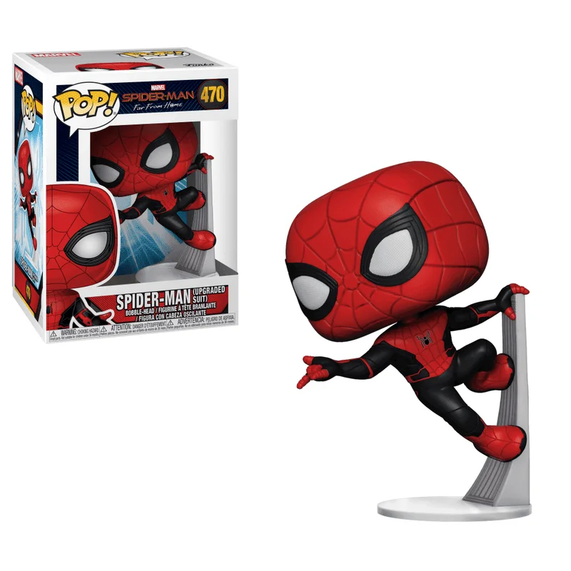 Spider-Man (Upgraded Suit) #470 Funko Pop from Marvel