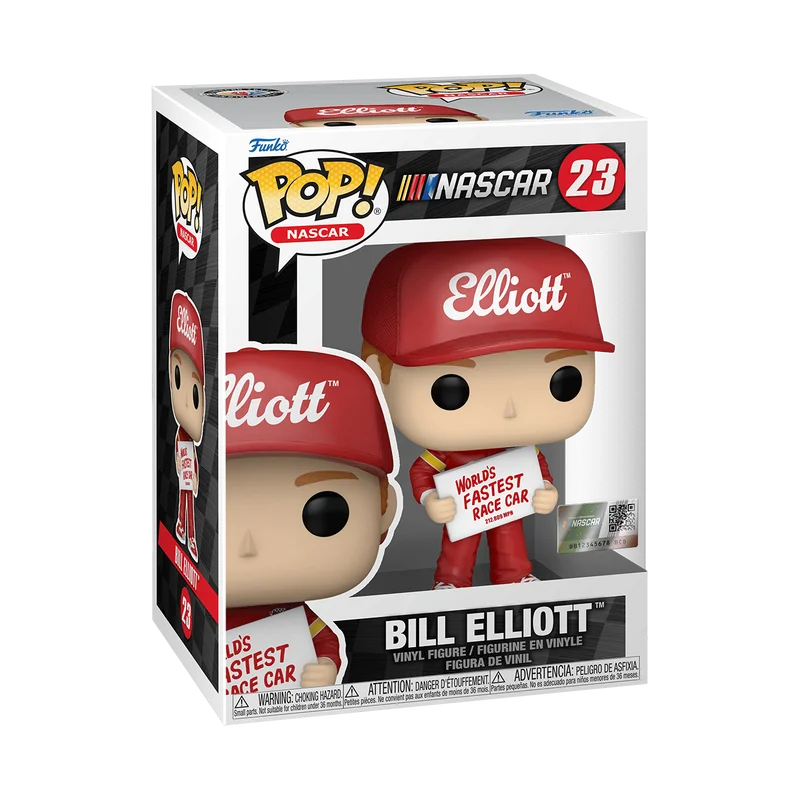 Bill Elliott #23 Funko Pop from NASCAR