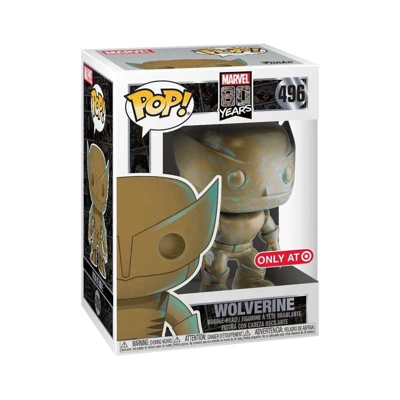 Wolverine #496 Funko Pop from Marvel 80 Years