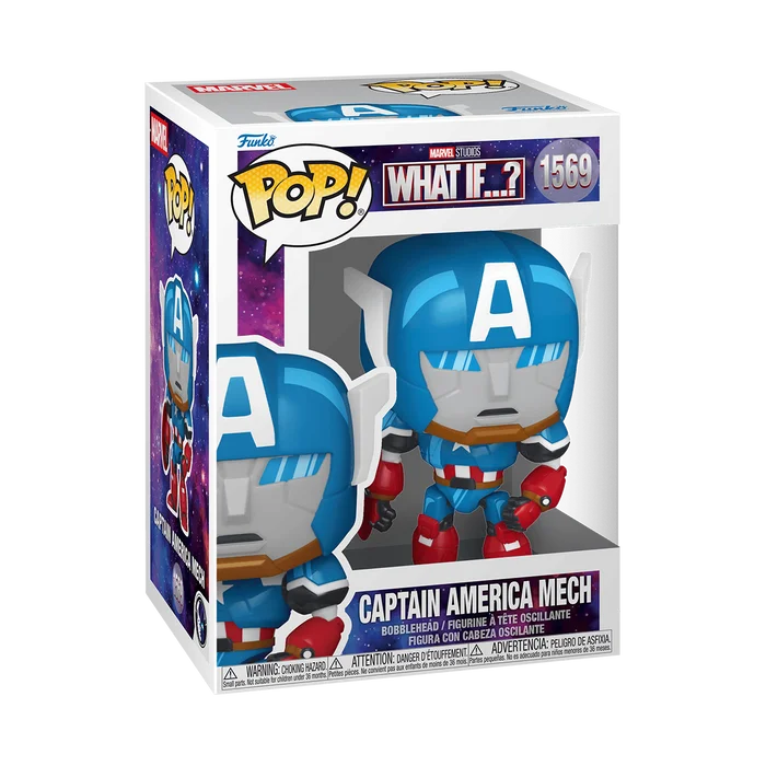 Captain America Mech #1569 Funko Pop from What If...?
