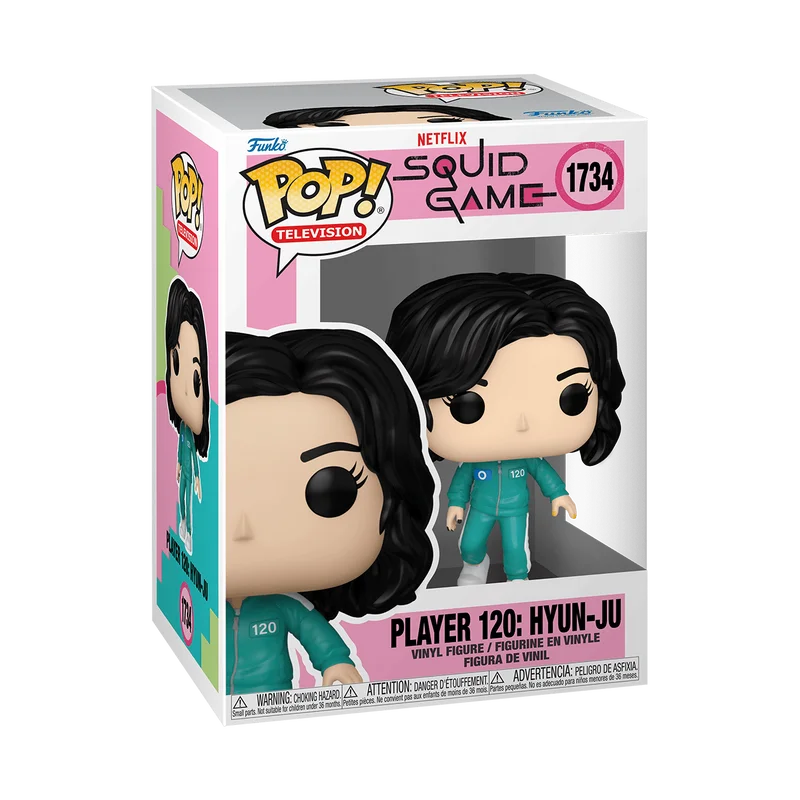 Player 120: Hyun-ju #1734 Funko Pop from Squid Game