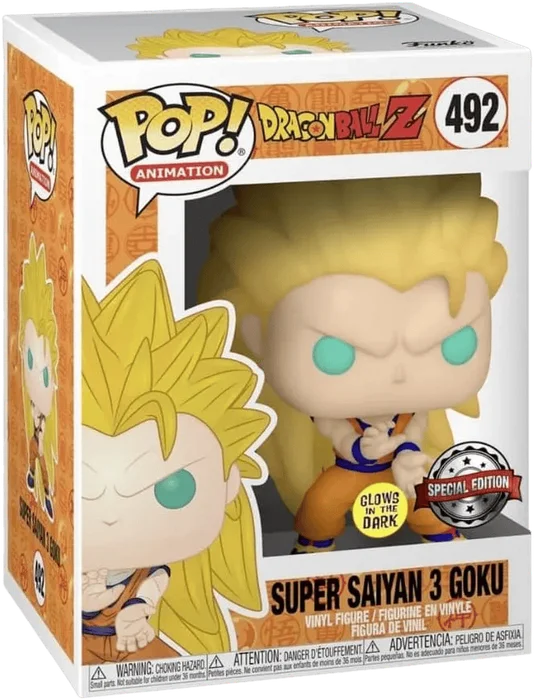 Super Saiyan 3 Goku #492 Funko Pop from Dragon Ball Z