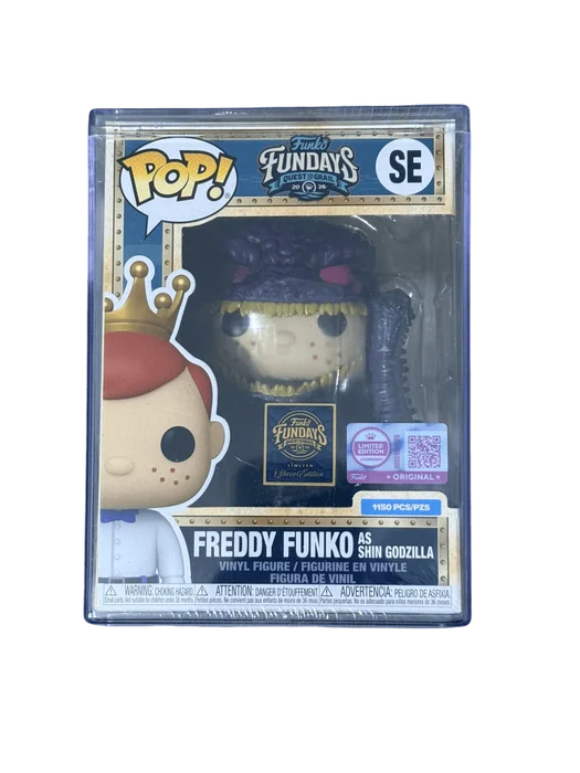 Freddy Funko as Shin Godzilla #SE Funko Pop from Funko Fundays