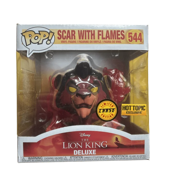 Scar with Flames #544 Funko Pop from The Lion King