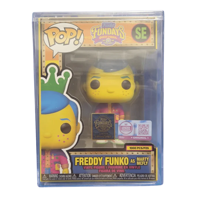 Freddy Funko as Marty McFly #SE Funko Pop from Funko Fundays