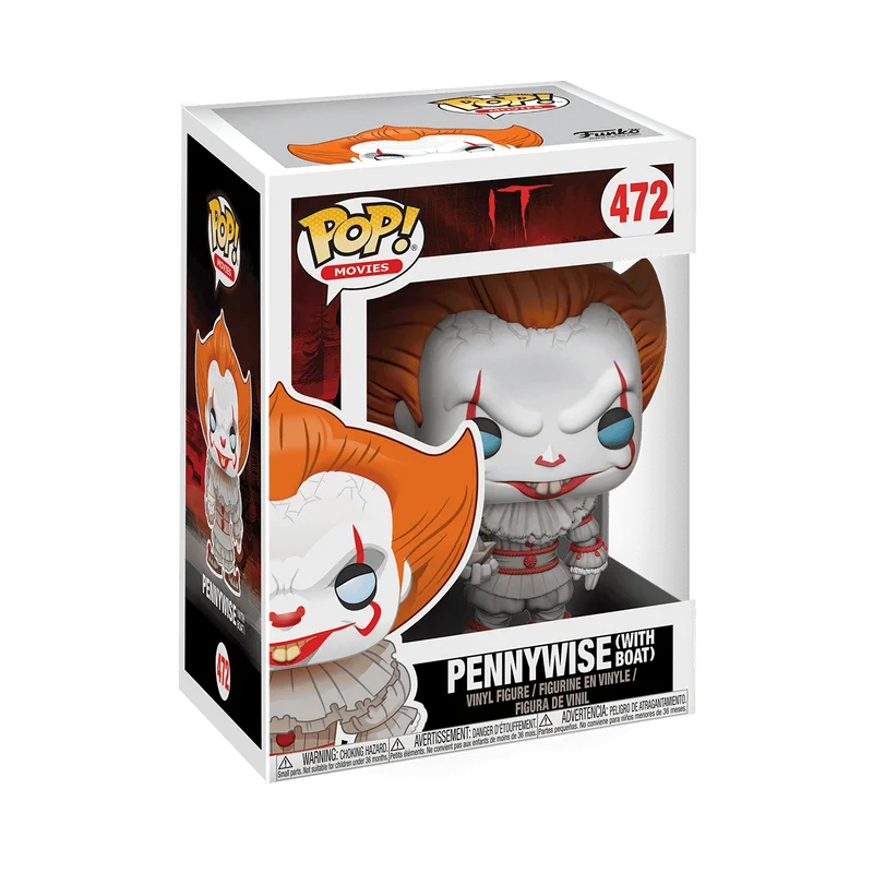 Pennywise (With Boat) #472 Funko Pop from IT
