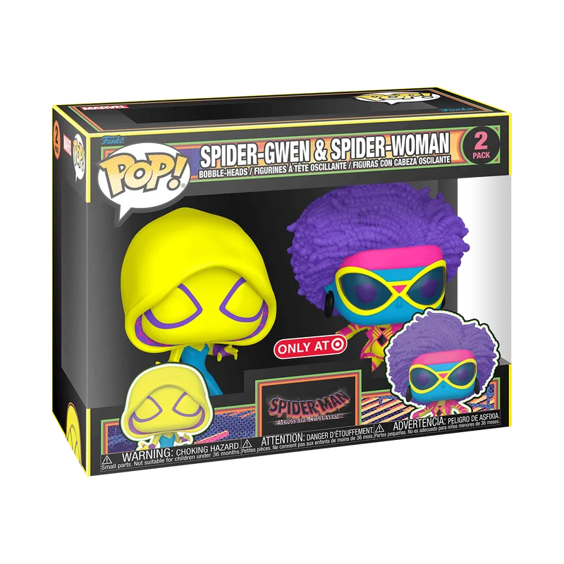 Spider-Gwen & Spider-Woman #2 PACK Funko Pop from Spider-Man Across the Spiderverse