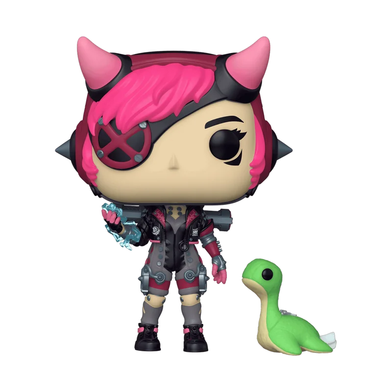 Wattson with Nessie (Cyber Punked) #883 Funko Pop from Apex Legends