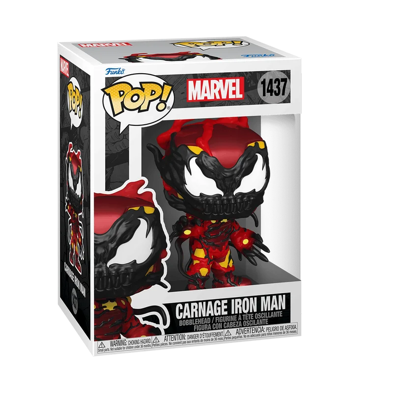 Carnage Iron Man #1437 Funko Pop from Marvel