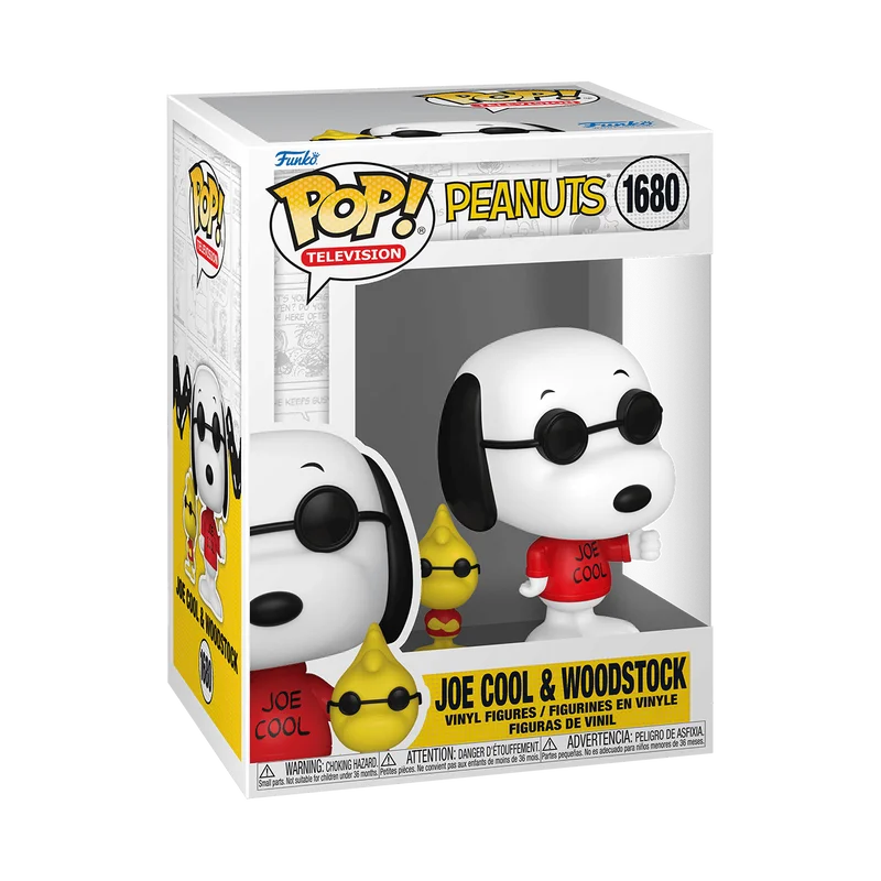 Joe Cool & Woodstock #1680 Funko Pop from Peanuts
