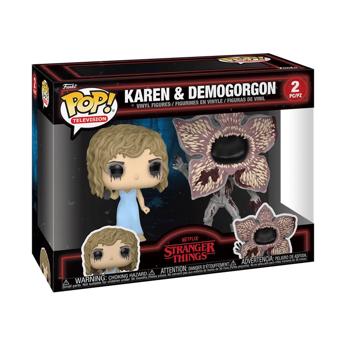 Karen & Demogorgon #2 PC/PZ Funko Pop from Stranger Things