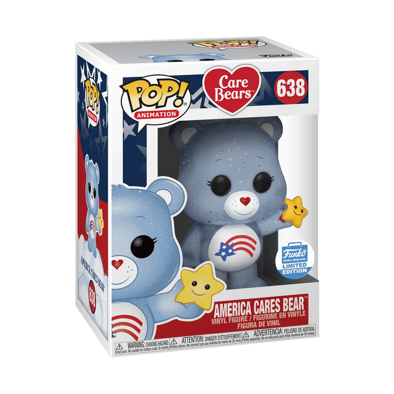 America Cares Bear #638 Funko Pop from Care Bears