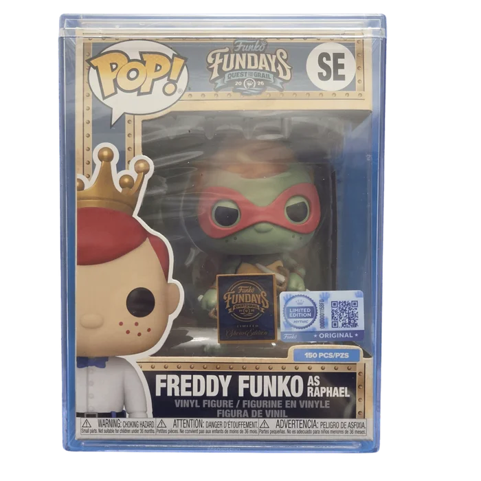Freddy Funko as Raphael #SE Funko Pop from Funko Fundays