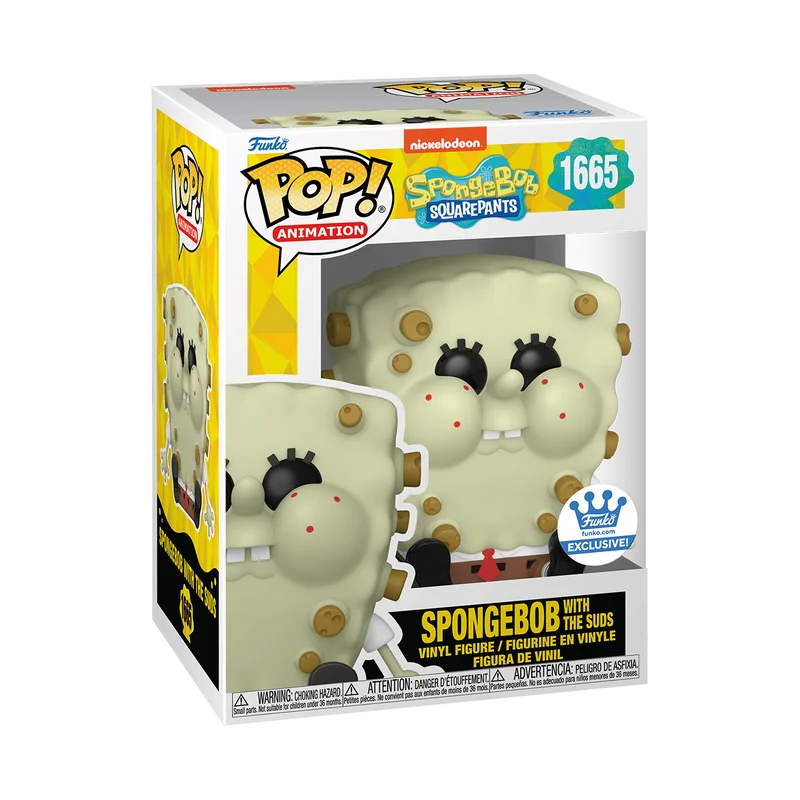 SpongeBob with the Suds #1665 Funko Pop from Spongebob Squarepants