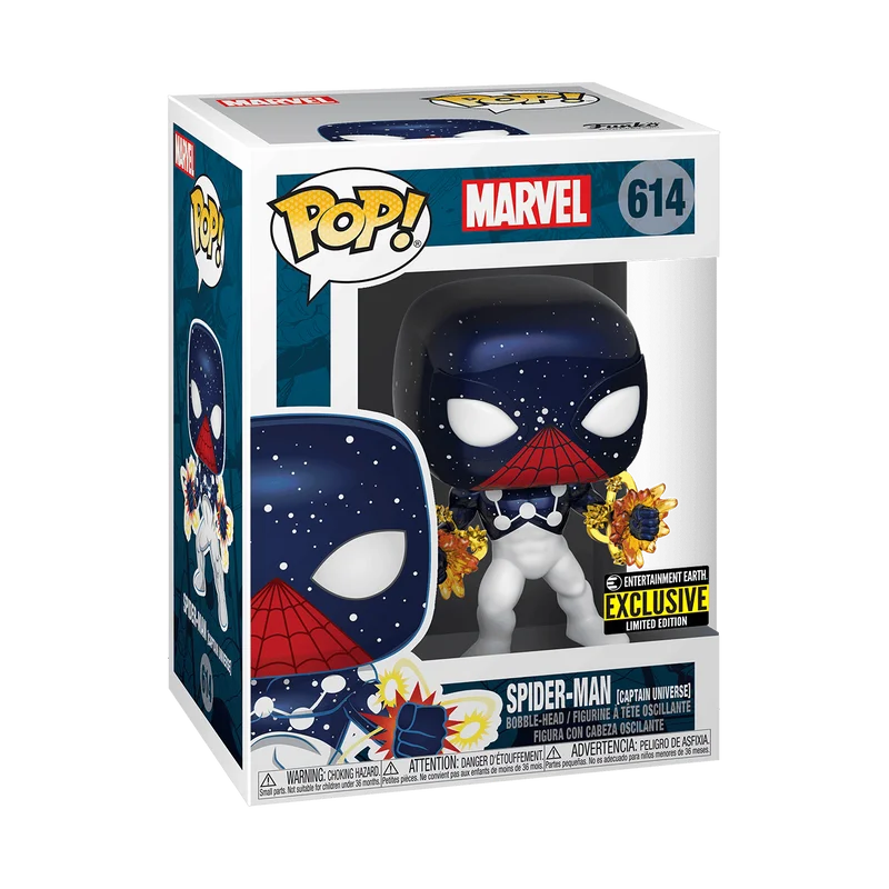 Spider-Man (Captain Universe) #614 Funko Pop from Marvel