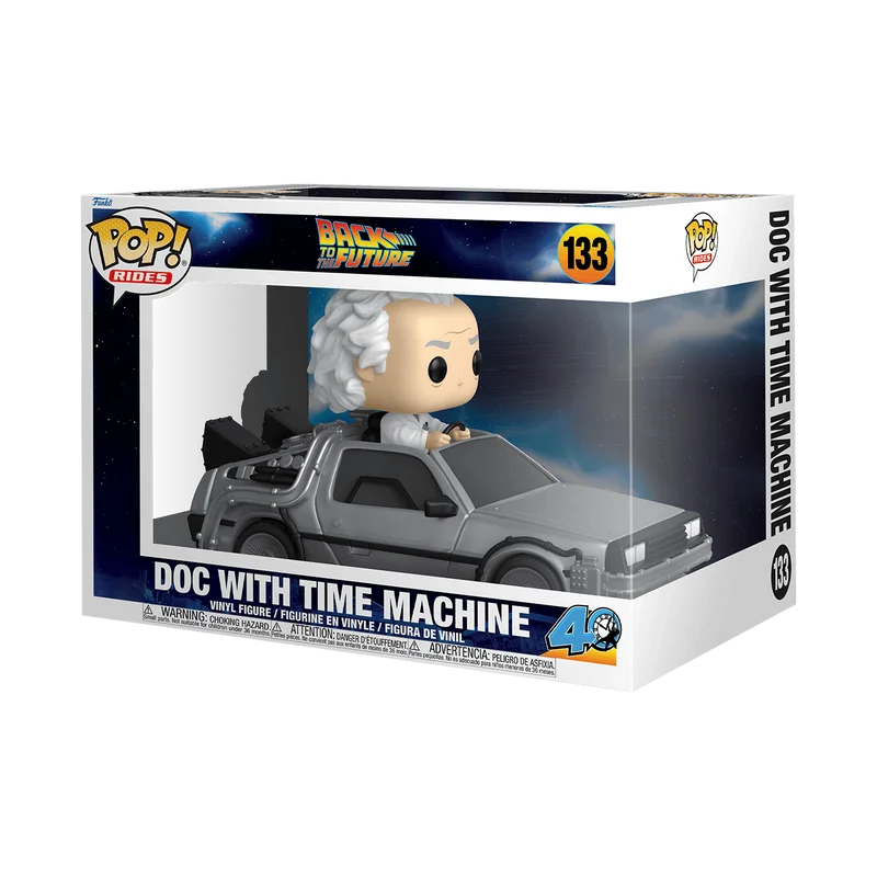 Doc with Time Machine #133 Funko Pop from Back to the Future