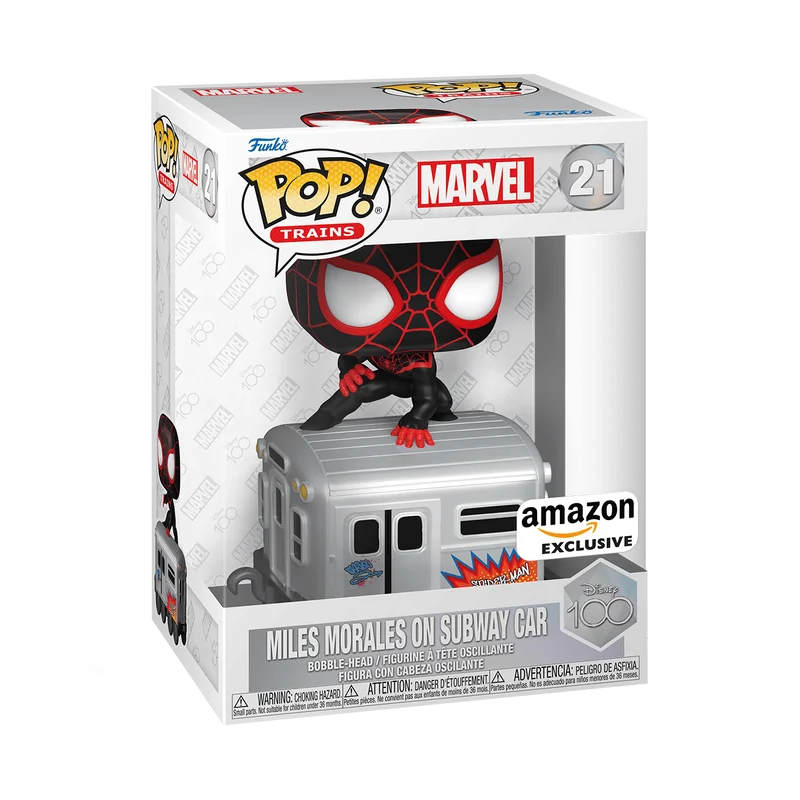 Miles Morales on Subway Car #21 Funko Pop from Marvel
