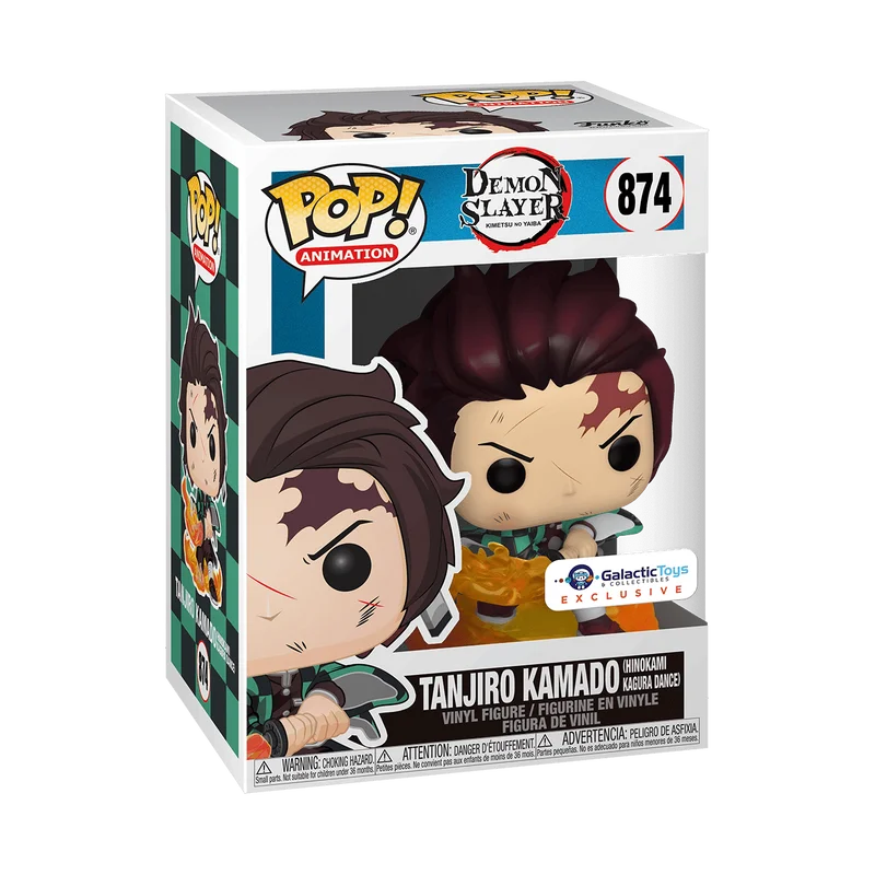Tanjiro Kamado (Hinokami Kagura Dance) #874 Funko Pop from Demon Slayer