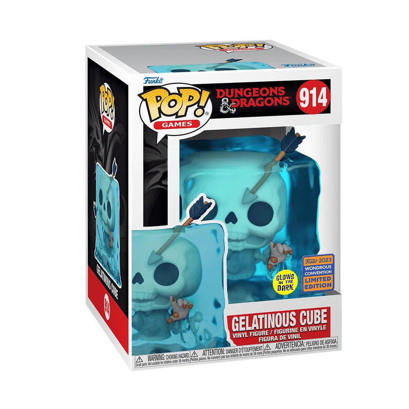 Gelatinous Cube #914 Funko Pop from Dungeons & Dragons