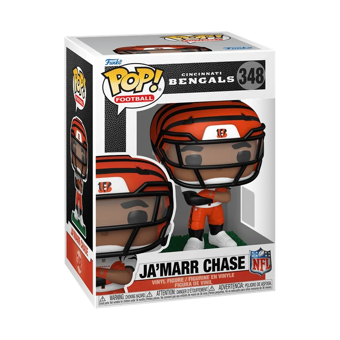 Ja'Marr Chase #348 Funko Pop from Cincinnati Bengals