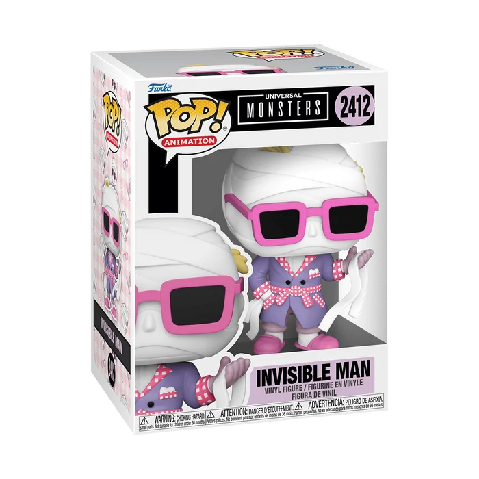 Invisible Man #2412 Funko Pop from Universal Monsters