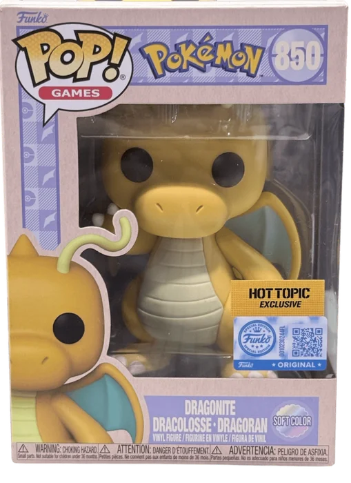 Dragonite #850 Funko Pop from Pokémon