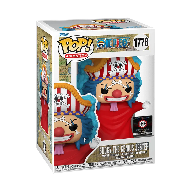 Buggy the Genius Jester #1778 Funko Pop from One Piece