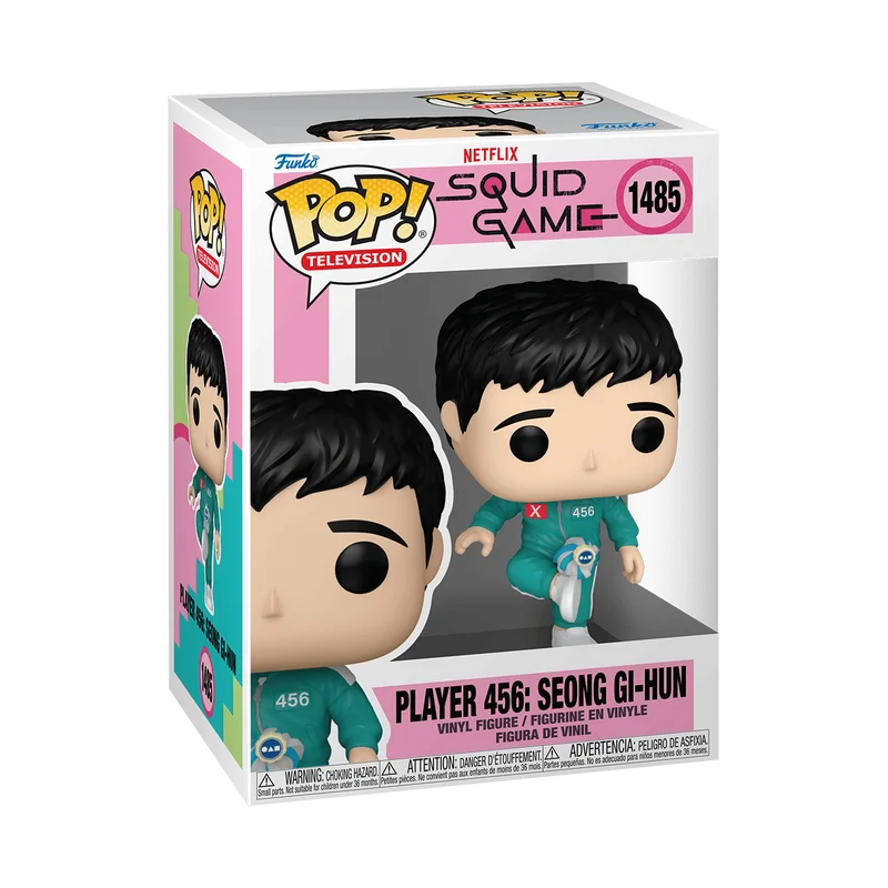 Player 456: Seong Gi-Hun #1485 Funko Pop from Squid Game