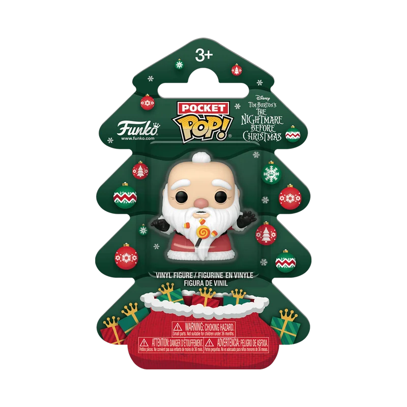 Sandy Claws Funko Pop from The Nightmare Before Christmas