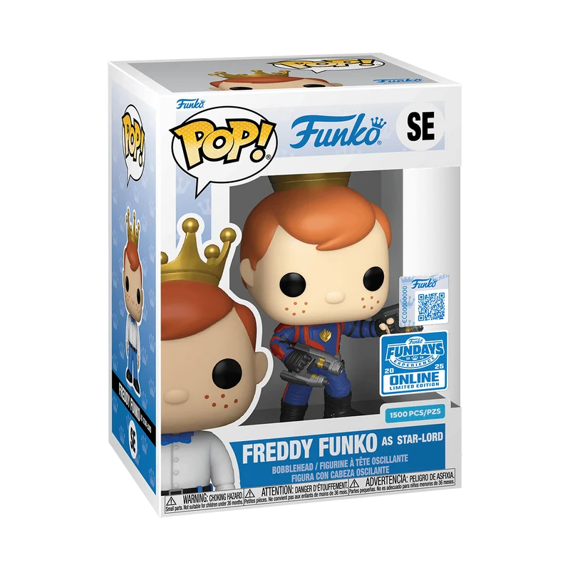 Freddy Funko as Star-Lord #SE Funko Pop from Funko