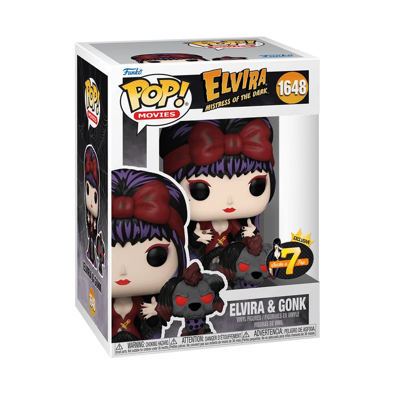 Elvira & Gonk #1648 Funko Pop from Elvira