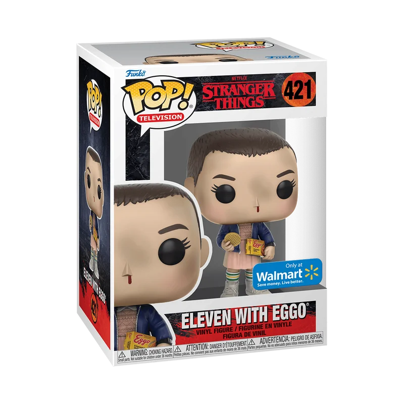 Eleven with Eggo #421 Funko Pop from Stranger Things