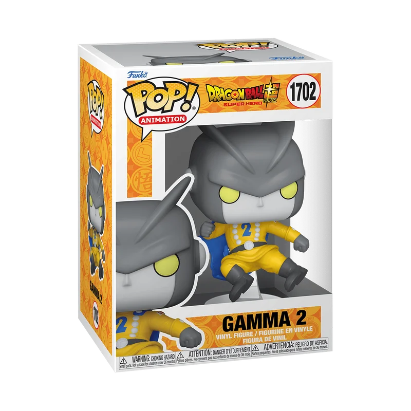 Gamma 2 #1702 Funko Pop from Dragon Ball Super Superhero