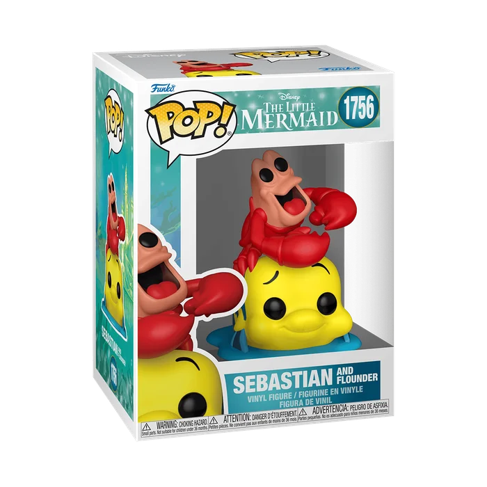 Sebastian and Flounder #1756 Funko Pop from Disney