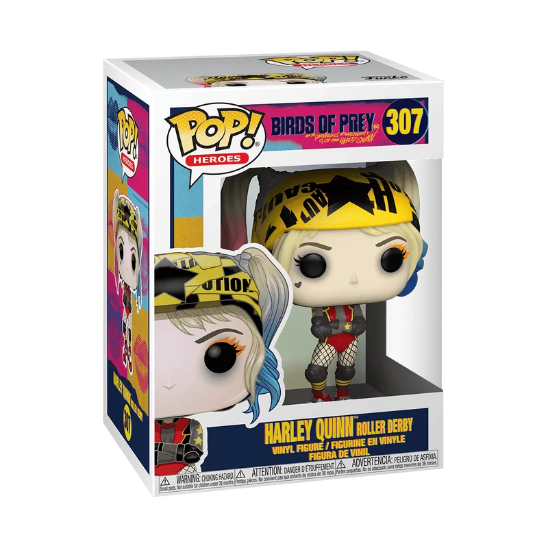 Harley Quinn Roller Derby #307 Funko Pop from Birds of Prey