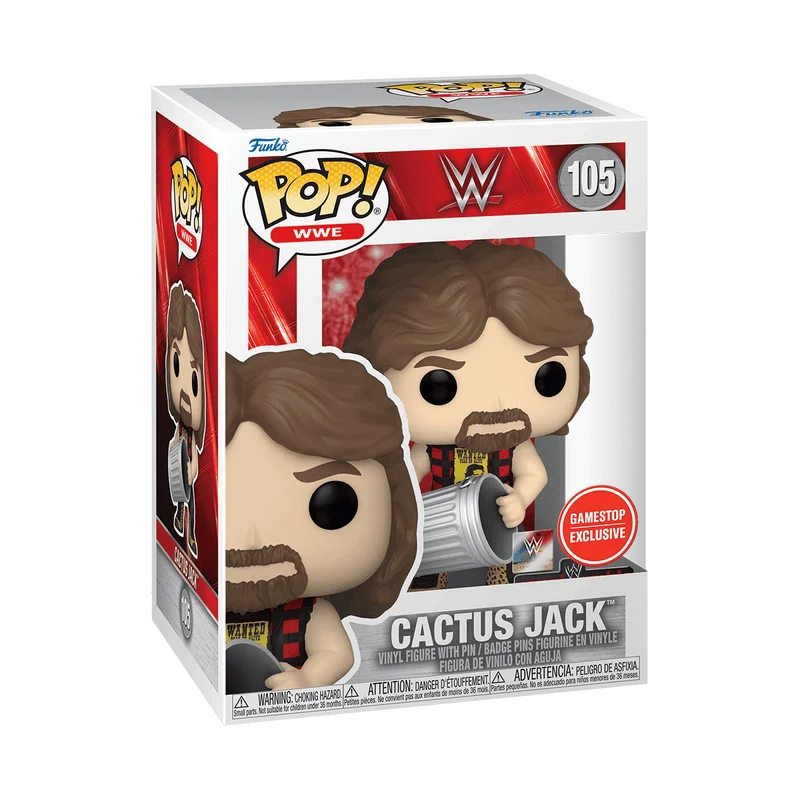 Cactus Jack #105 Funko Pop from WWE