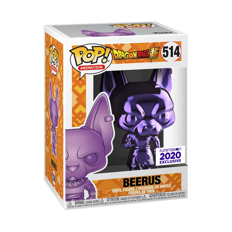 Beerus #514 Funko Pop from Dragon Ball Super